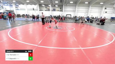 72 lbs Consi Of 4 - Gavin Fernald, Smitty's Wrestling Barn vs Thomas Depratti, KT Kidz