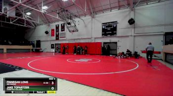 141 lbs 5th Place Match - Finnegan Long, Rio Hondo vs Jake Topartzer, Cerritos College