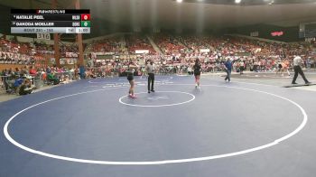 155 lbs Cons. Round 2 - Dakoda Moeller, St. George-Rock Creek HS vs Natalie Peel, Wellsville HS