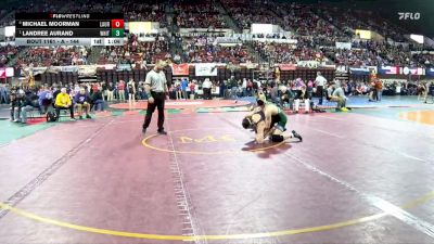 A - 144 lbs Quarterfinal - Landree Aurand, Whitefish vs Michael Moorman, Laurel