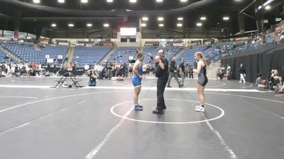 138 lbs Quarterfinal - Kamryn Flores, Wayland Baptist University vs Leighanna Patz, Baker University