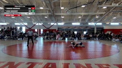 133 lbs Cons. Round 2 - Josh Neiwert, Cal Poly Humboldt vs Trebor Moreno, Colorado School Of Mines