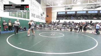 157 lbs Quarterfinal - Brock Kenney, Trabuco Hills vs Justin Shnayderman, Beverly Hills