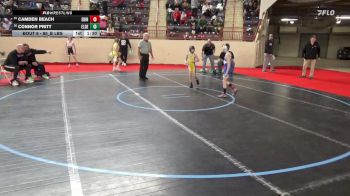 65_B lbs Round Of 64 - Camden Beach, Edinboro vs Connor Pritt, Elderton