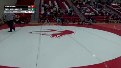 190 lbs Round 3 (4 Team) - Drew Adams, Thompson HS vs Zach Jones Van Pelt, Spain Park Hs