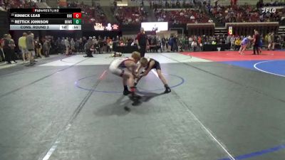 78 lbs Cons. Round 2 - Kinnick Leab, Knoxville vs Rettick Johnson, Fergus Wrestling Club