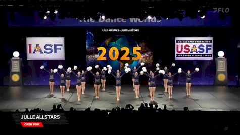Julle Allstars [2025 Open Pom Semis] 2025 The Dance Worlds