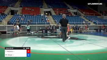 132 lbs Cons 32 #2 - Thomas Nichols, Connecticut vs Matteo Vargo, South Carolina