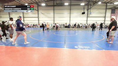 154 lbs Rr Rnd 3 - Rylan Albert, NC Blue - MS vs Kingston Corrente, Iron Faith - MS
