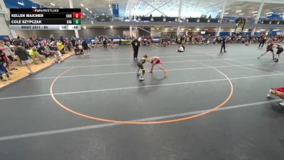 80 lbs 7th Place Match - Cole Szypczak, Unattached vs Kellen Majcher, Unattached