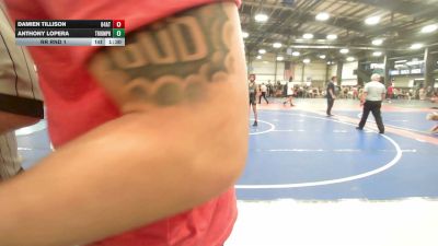 106 lbs Rr Rnd 1 - Damien Tillison, 84 Athletes Black - HSB vs Anthony Lopera, Triumph Maize - HSB