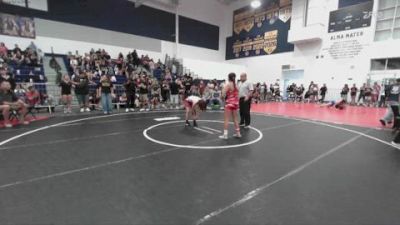 100 lbs Round 3 - Calyce Railey Gimeno, Torrance vs Emily Lanik, Mantanona TC