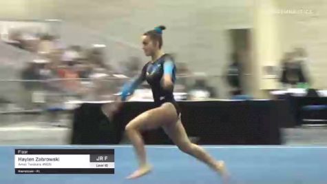 Haylen Zabrowski - Floor, Amer Twisters #605 - 2021 USA Gymnastics Development Program National Championships