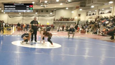 152 lbs 3rd Place - Grace Brach, South Hadley vs Gen Andrade, Excel Academy