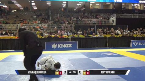 Ava Raquel Ortega vs Ava Raquel Ortega 2025 Pan Kids Jiu-Jitsu IBJJF Championship