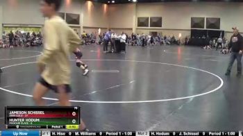 75 lbs Finals (2 Team) - Hunter Hodum, Missouri Black vs Jameson Schissel, Iowa Gold