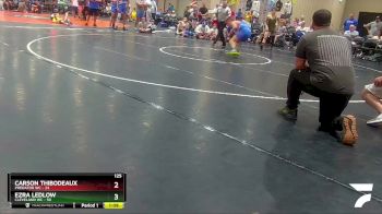 125 lbs Champ Round 1 (16 Team) - Ezra Ledlow, Cleveland WC vs Carson Thibodeaux, Predator WC