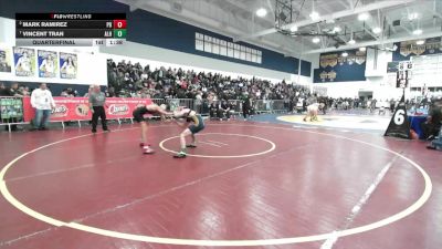 106 lbs Quarterfinal - Vincent Tran, Alhambra vs Mark Ramirez, Palm Desert