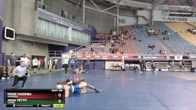 165 lbs Semifinal - Noah Pettit, Luther vs Moise Madimba, Augsburg