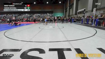 157 lbs Consi Of 32 #2 - Mikey Vargas, Team Coalinga vs Gideon Mitchell, Timpanogos Wrestling