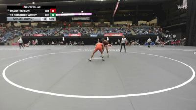 149 lbs Champ. Round 1 - David Pierson, St. Thomas vs 12 Kristofer Arrey, Missouri Valley