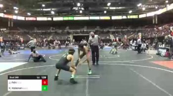 106 lbs Quarterfinal - Jesse Fehr, Silver State vs Koda Holeman, Clovis