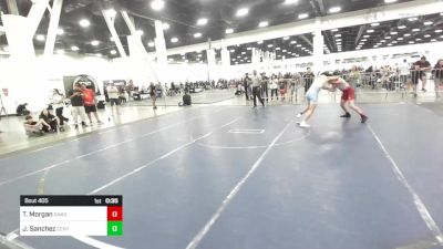 132 lbs Consi Of 16 #2 - Ty Morgan, Oakdale, Wrestling vs Jayden Sanchez, Central Catholic WC