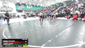 170 lbs Semifinal - Angela Salazar, Santa Ana vs Parris Clease, Canyon Springs