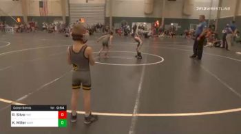 52 lbs Consolation - Ryker Silva, Fremont Wrestling Club vs Koen Miller, Norton Wrestling