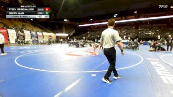 120 Class 4 lbs Cons. Round 2 - Shawn Lang, Glendale vs Ryzen Isringhausen, Branson