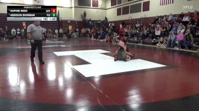 170 lbs Cons. Round 3 - Addison Bowman, Prairie, Cedar Rapids vs Sophie Reed, Southeast Polk