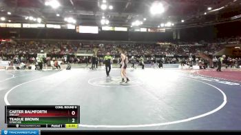 120 lbs Cons. Round 6 - Teague Brown, Syracuse vs Carter Balmforth, Shelley