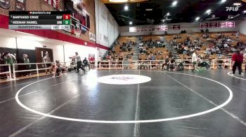 144 lbs Quarterfinal - Keenan Hamel, Green River vs Santiago Cruz, Rock Springs