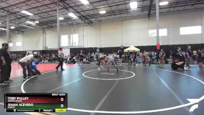 132 lbs Semifinal - Toby Pulley, Rough House vs Isaiah Acevedo, Norco