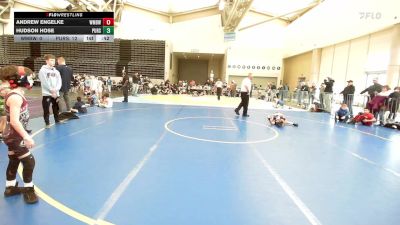 50 lbs Rr Rnd 9 - Andrew Engelke, Williamstown K3 vs Hudson Hose, Pursuit Wrestling Academy