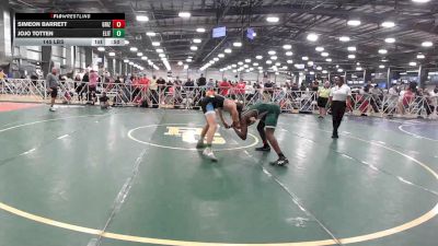 145 lbs Rr Rnd 1 - Simeon Barrett, Grizzly Wrestling Club - HSB vs Jojo Totten, ELITE NJ BLACK - HSB