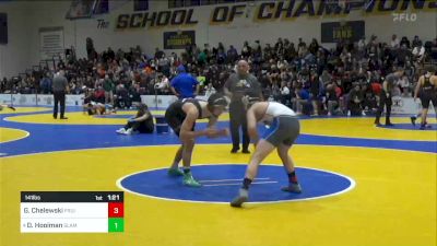 141 lbs Round Of 32 - Gage Chelewski, Fruita Monument (CO) vs Drake Hooiman, SLAM Academy (NV)