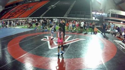 60 lbs Champ. Round 2 - Keawa'ihi Armitage, Hawaii vs Elle Plouffe, Alaska