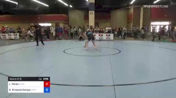 59 kg Round Of 16 - Lana Perez, Hawaii vs Anya Knappenberger, Maryland