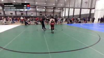 U14 FK - 115 lbs Cons. Semis - Chance Fillmore, Toro World Club vs Ryder Mackey, Takedown Express Wrestling Club