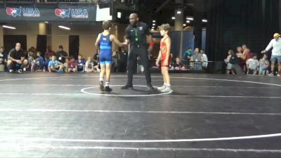 84 lbs 1st Place Match - Easton Terrell, Team Tulsa Wrestling Club vs Kai Chilcote, Ohio Crazy Goats Wrestling