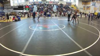 126 lbs Cons. Round 2 - Alexander Esparza, Crestview High School vs Keith Gilbert, Springstead