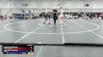 190 lbs Round 1 (8 Team) - Mason Hartung, Pennsylvania vs Brenden Heying, Iowa