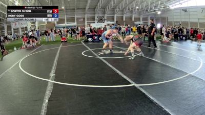 157 lbs Champ. Round 2 - Porter Olson, Utah vs Kody Goss, Nevada