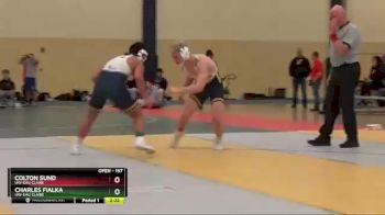 157 lbs Cons. Round 2 - Charles Fialka, UW-Eau Claire vs Colton Sund, UW-Eau Claire