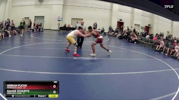 195 lbs Round 4 (6 Team) - Adrian Fuchs, Minnesota Gold vs Gauge Schuetz, Nebraska Maize