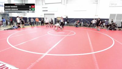 C-152 lbs Quarterfinal - Adler Thomas, OH vs Xavier Hendon, OH