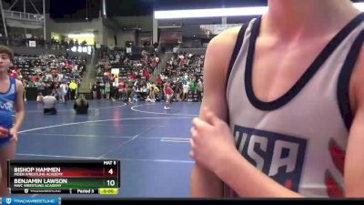 95 lbs Cons. Round 2 - Rylee Younie, Falcon Wrestling Club vs Andre Sengos, Harrisburg