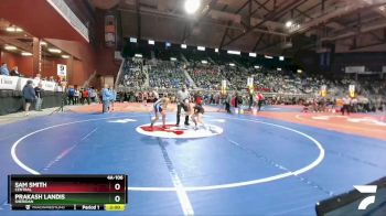 4A-106 lbs Champ. Round 1 - Sam Smith, Central vs Prakash Landis, Sheridan