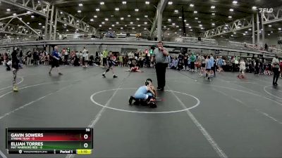 56 lbs Round 3 (6 Team) - Gavin Sowers, Xtreme Team vs Elijah Torres, Mat Warriors Red